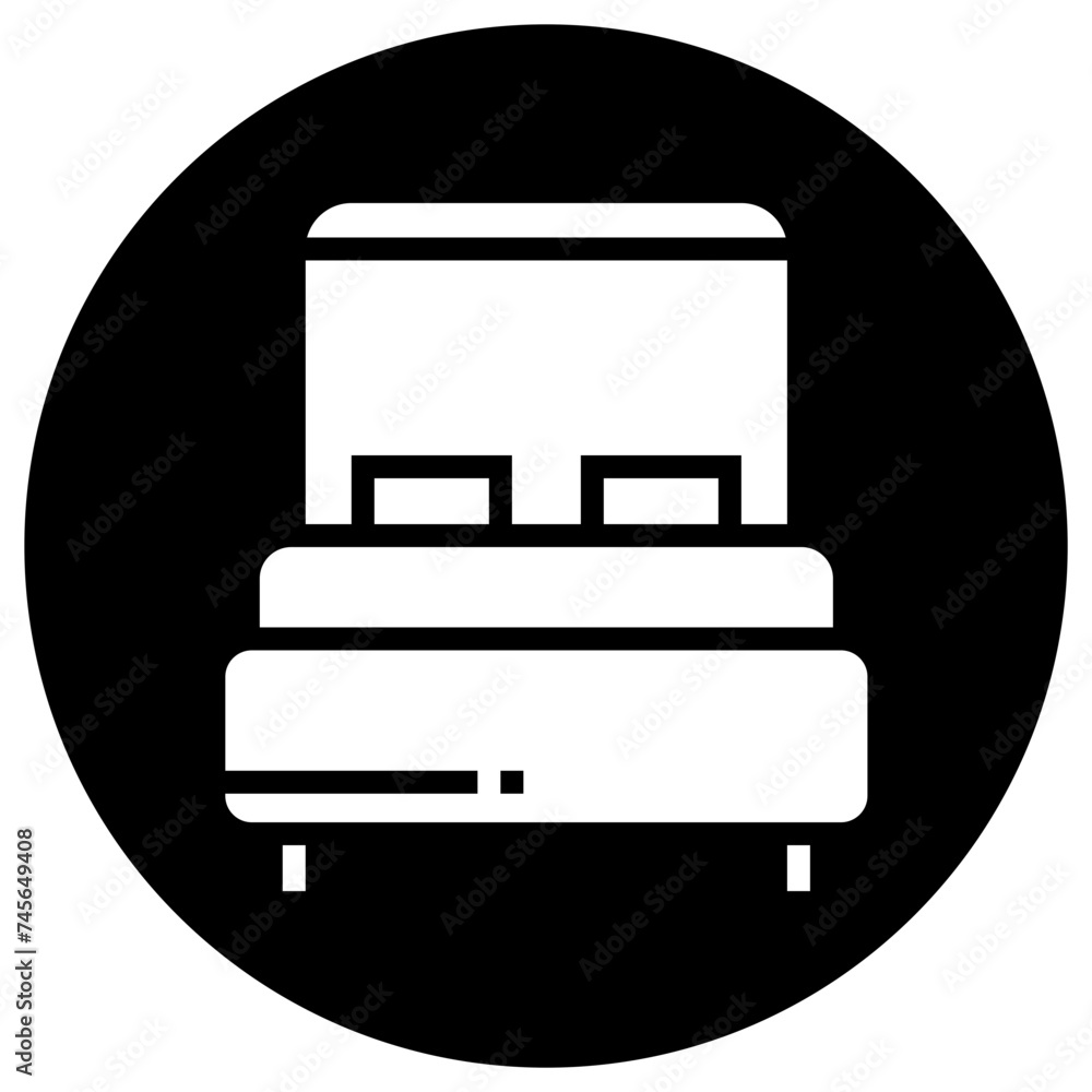 Bed Vector Icon Design Illustration Bed Vector Icon Design Illustration