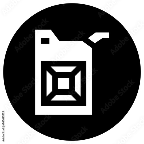 Kerosene Can Vector Icon Design Illustration