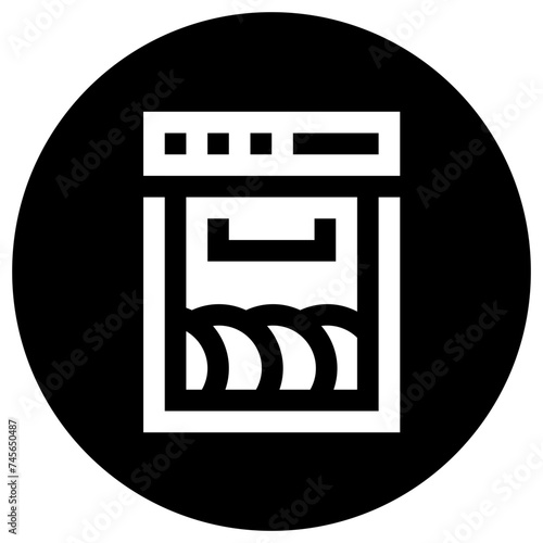 Dishwashing Vector Icon Design Illustration
