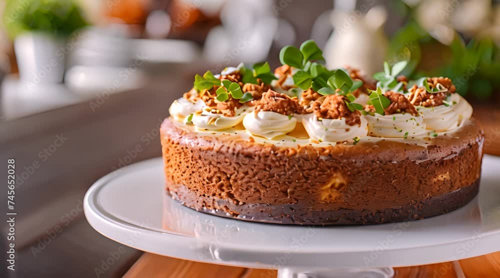 Irish Cream Cake,st patricksd day
Irish Cream Cake,st patricksd day
