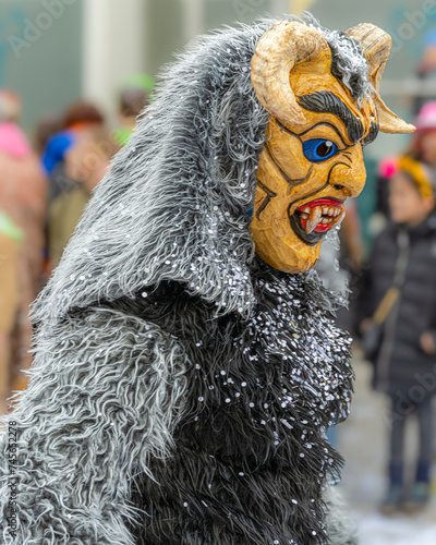 Swabian-Alemannic carnival „Fasnet“ in South Germany_Germany, Europe photo