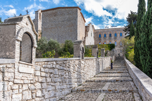 Sanctuary and the Monastery of Santa Maria degli Angeli, Cassano delle Murge, Bari province, Puglia region (Apulia), southern Italy, September 20, 2022