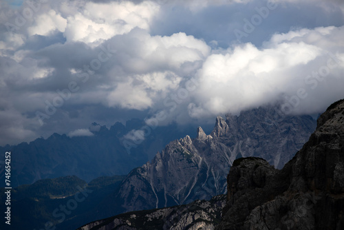 Cadini di Misurina in the Dolomites, Italy, Europe © erika8213