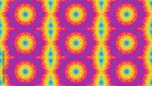 Bright abstract moving colorful pattern