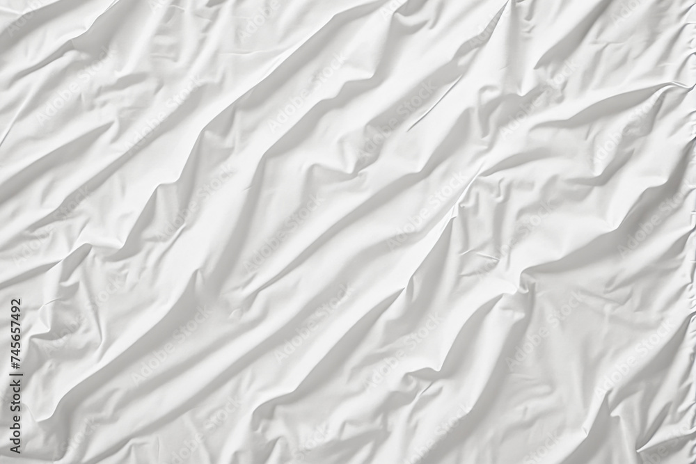 Obraz premium White creased poster texture