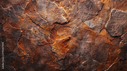 Dark brown stone photo