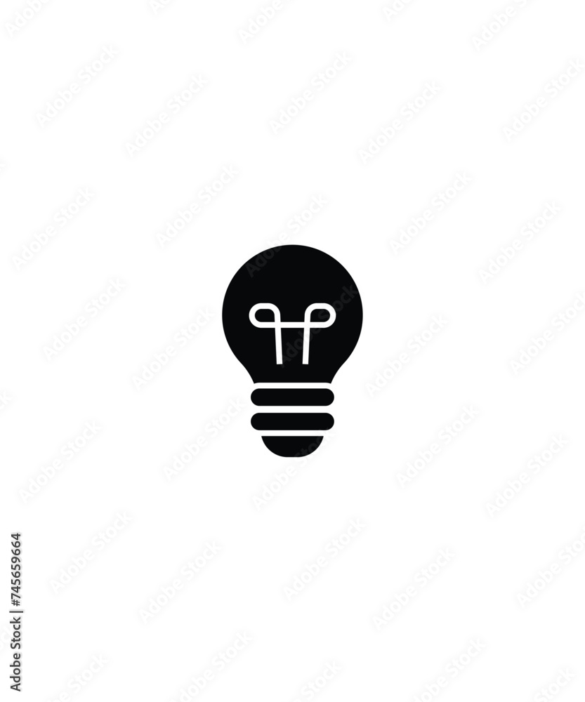 bulb icon, vector best flat icon. bulb icon, vector best flat icon.
