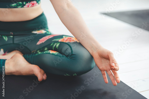 Woman in yoga