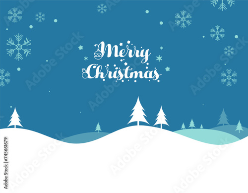 Merry Christmas greeting card background. Christmas card vector Illustration