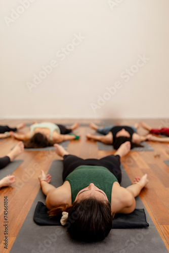 Yoga class