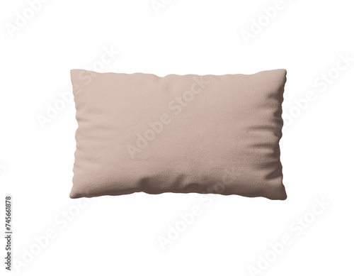 Wallpaper Mural Premium Quality Pillow Mockup, PNG transparency with shadow Torontodigital.ca