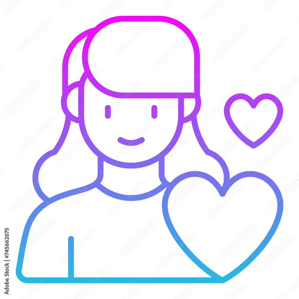 Obraz premium Love Icon