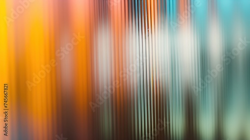 abstract art of colorful vertical lines with gradient blur for creative background use