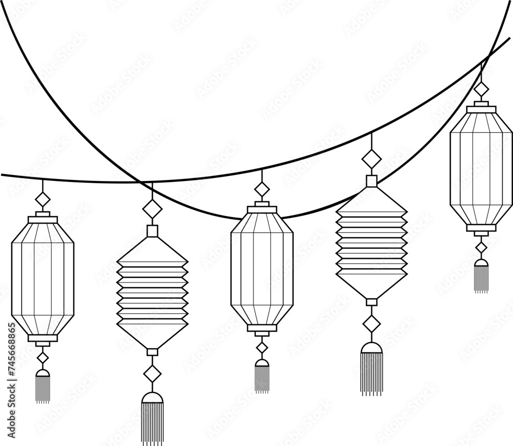 Chinese classic hanging lantern Chinese classic hanging lantern