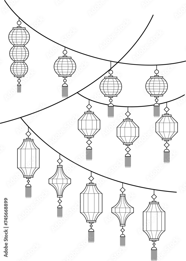Chinese classic hanging lantern Chinese classic hanging lantern