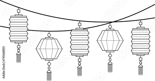 Chinese classic hanging lantern