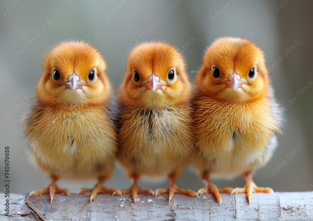 Chirpy Charm: Endearing Chicks