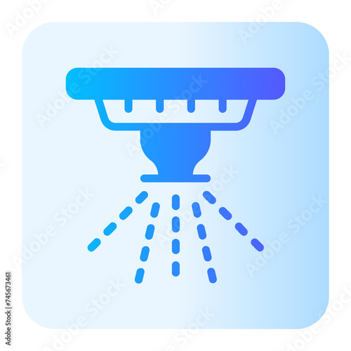 sprinkler gradient icon