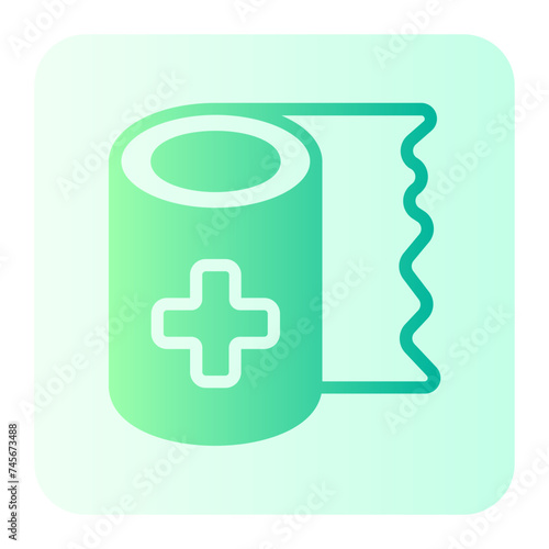bandage gradient icon