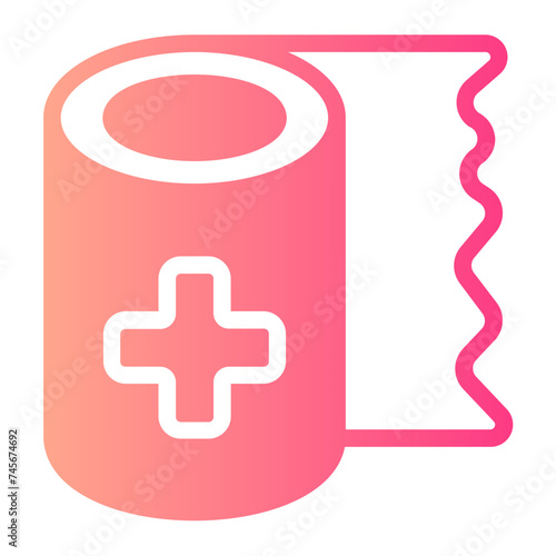bandage gradient icon