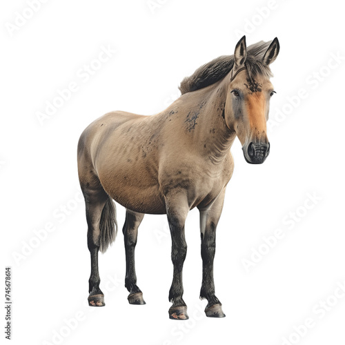 horse isolated on transparent background, png
