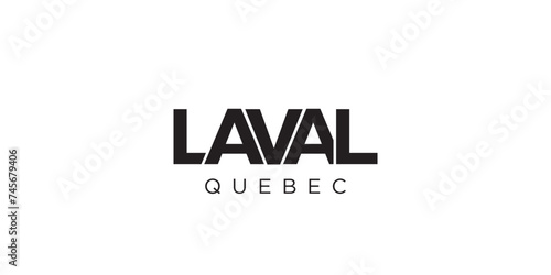 Laval in the Canada emblem. The design features a geometric style, vector illustration with bold typography in a modern font. The graphic slogan lettering. Free Download Laval in the Canada emblem. The design features a geometric style, vector illustration with bold typography in a modern font. The graphic slogan lettering. - GFXLoad
