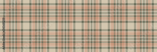 Cozy fabric plaid seamless, dye vector textile texture. Rural background check pattern tartan in pastel and light colors.