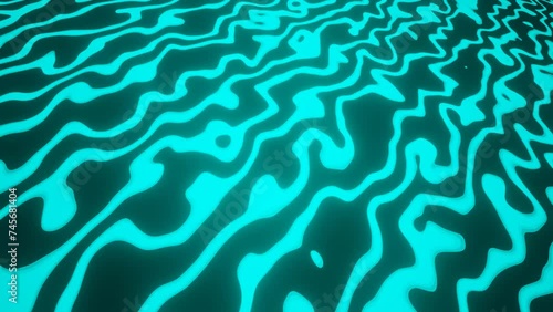  wave color background 4k