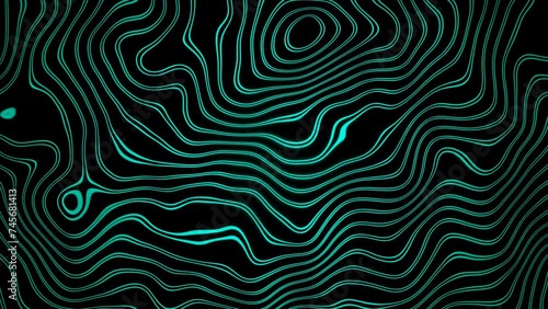  wave color background 4k
