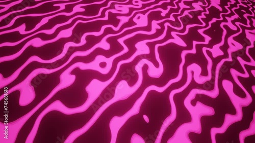  wave color background 4k