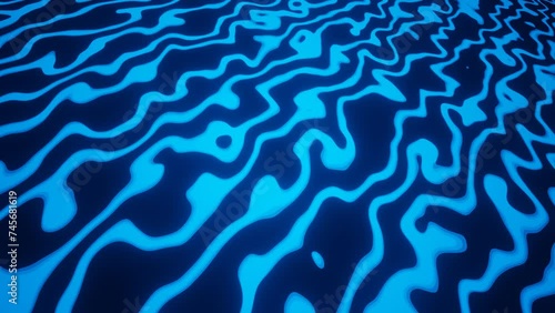  wave color background 4k