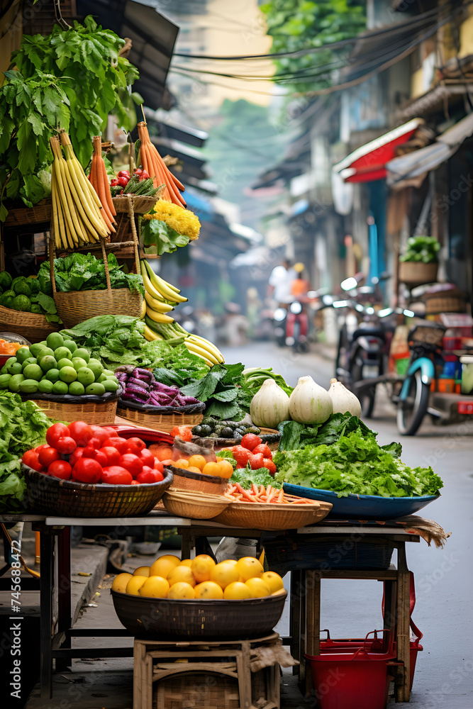 A Stroll Through Hanoi's Vibrant Food Market: The Epicenter of Culinary Delight and Culture