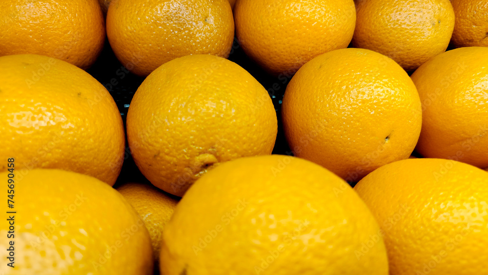 close up view of oranges fruit at the shelf close up view of oranges fruit at the shelf