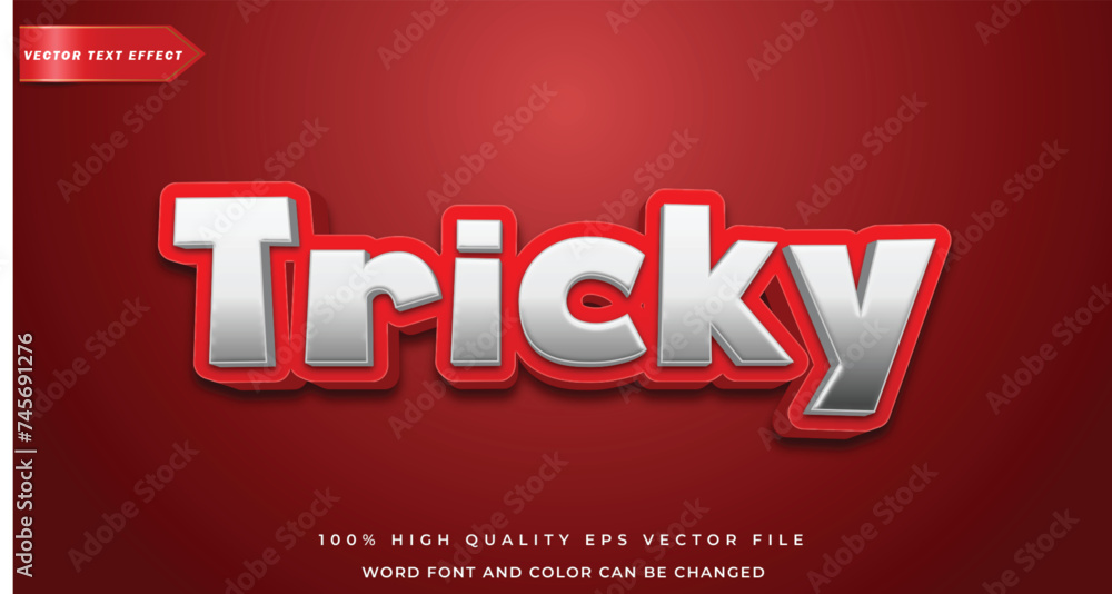 Tricky editable style effect template Tricky editable style effect template