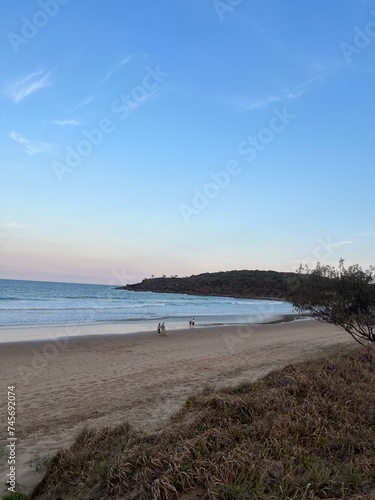Fototapeta Naklejka Na Ścianę i Meble -  beach at sunset (Queensland)