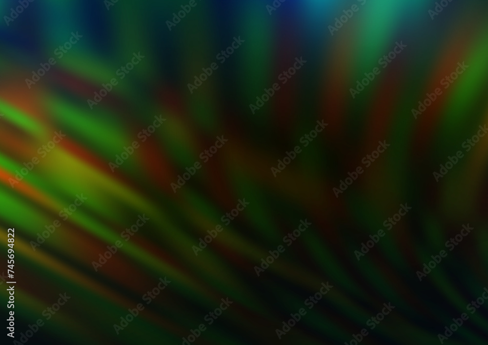 Dark Green, Yellow vector abstract bright template. Dark Green, Yellow vector abstract bright template.