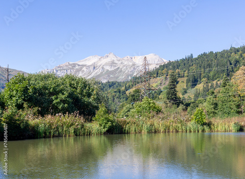 Lakes located in mountain valleys   the sources of the water reserve of drinking water   the state of natural idyll