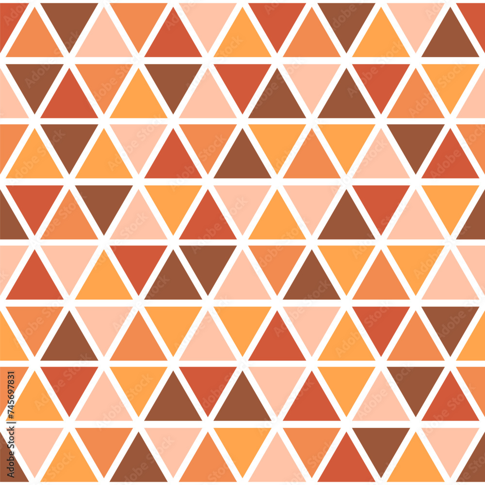 Seamless pattern with colorful triangles Seamless pattern with colorful triangles