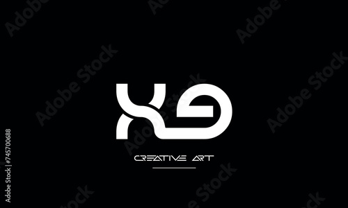 EX, XE, E, X abstarct letters logo monogram