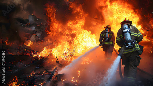 firefighters - first in last out