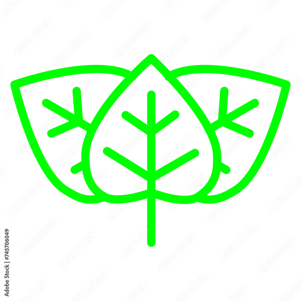 leaf icon isolated on white background, vector illustration leaf icon isolated on white background, vector illustration