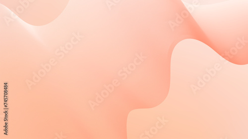 Abstract background vector set orange, peach fuzz with dynamic waves for wedding design. Futuristic backdrop with network wavy lines. Premium template with stripes and gradient mesh banner, poster.