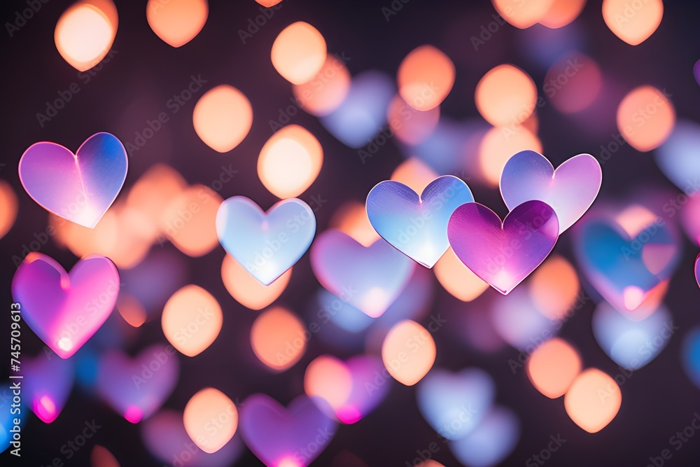 abstract bokeh background