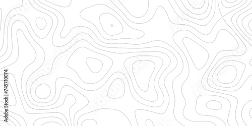 Topographic map background geographic line map with elevation assignments. Geographic mountain relief. Abstract lines background. Contour maps. Business concept wavy pattern design.