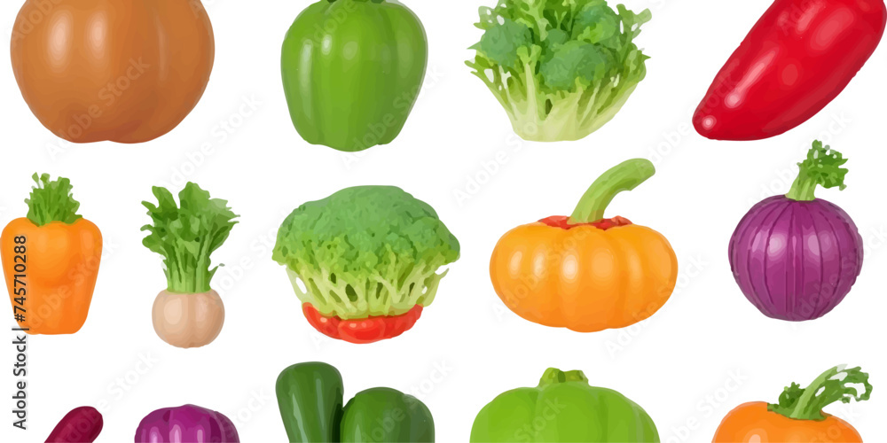 Set of Vegetables and Desserts Isometric Icons .Isolated Big set of color icons on the theme of healthy food. Flat design. colored tomato sketch icon Vector
Set of Vegetables and Desserts Isometric Icons .Isolated Big set of color icons on the theme of healthy food. Flat design. colored tomato sketch icon Vector
