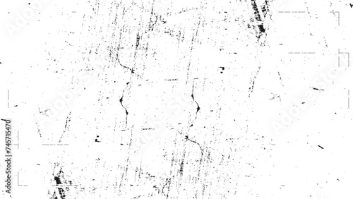 Abstract dirty or scratch aging effect. Dusty and grungy scratch texture material or surface. Dark design background surface. Gray printing element