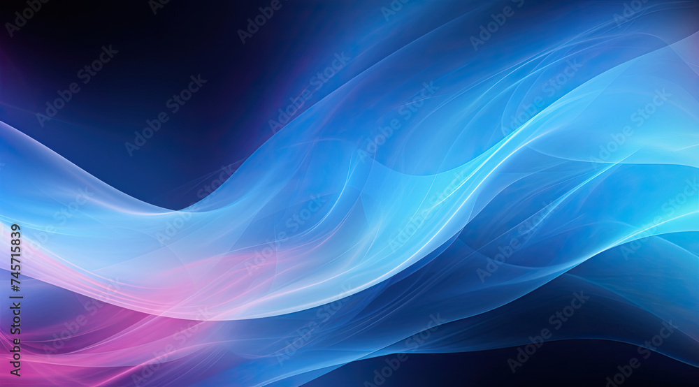 Blue and Pink Background With Wavy Lines Blue and Pink Background With Wavy Lines
