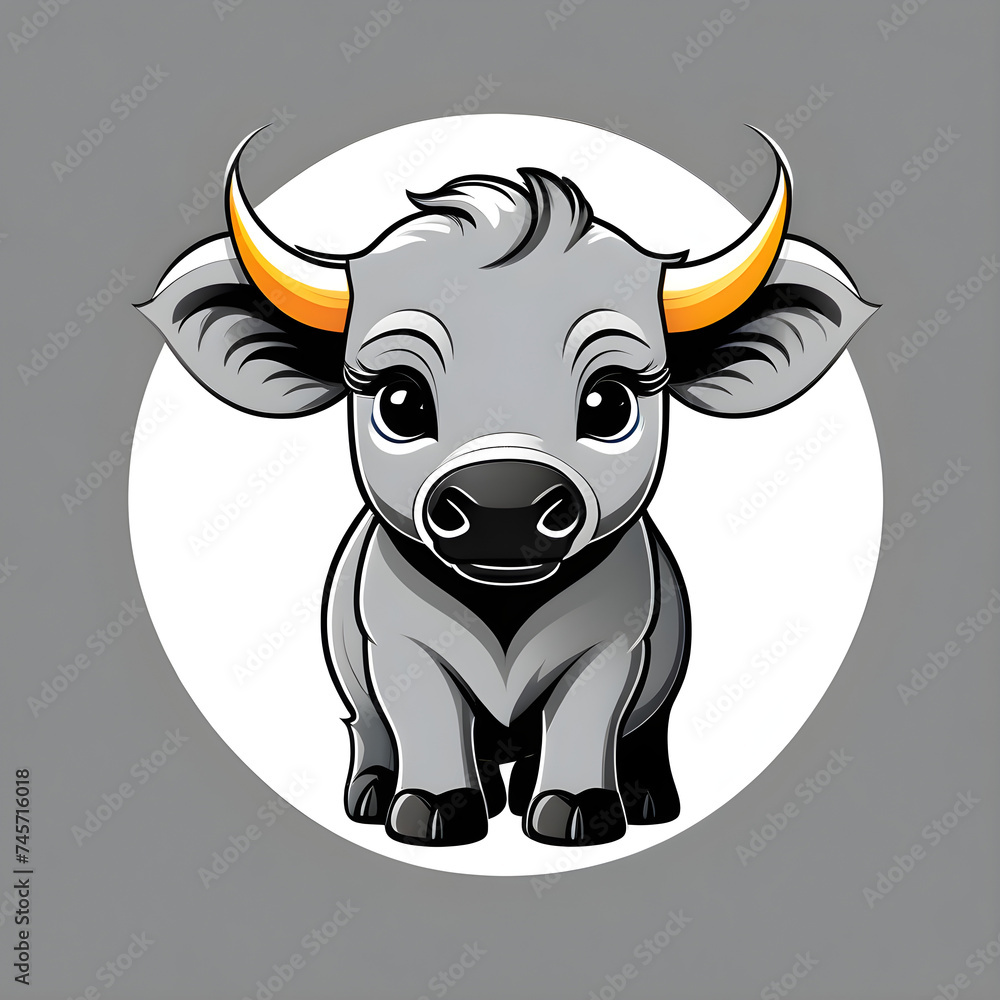 Capturing the Enchanting Charm: Exploring the Diverse Expressions of Adorable Buffaloes.(Generative AI) Capturing the Enchanting Charm: Exploring the Diverse Expressions of Adorable Buffaloes.(Generative AI)