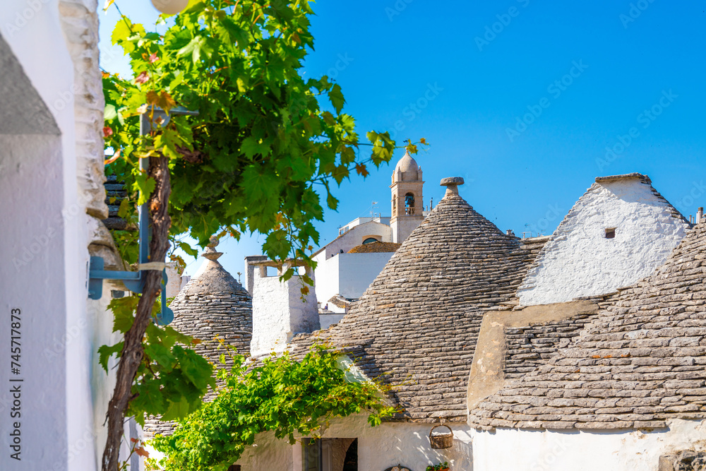 Trulli of Puglia region, Italy