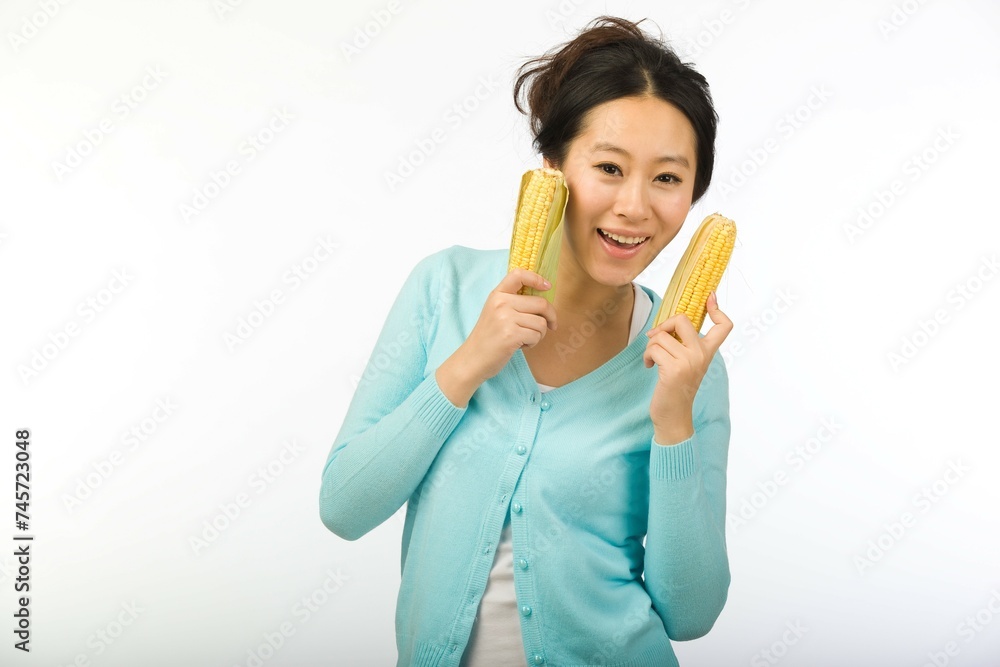 Woman in leisure time